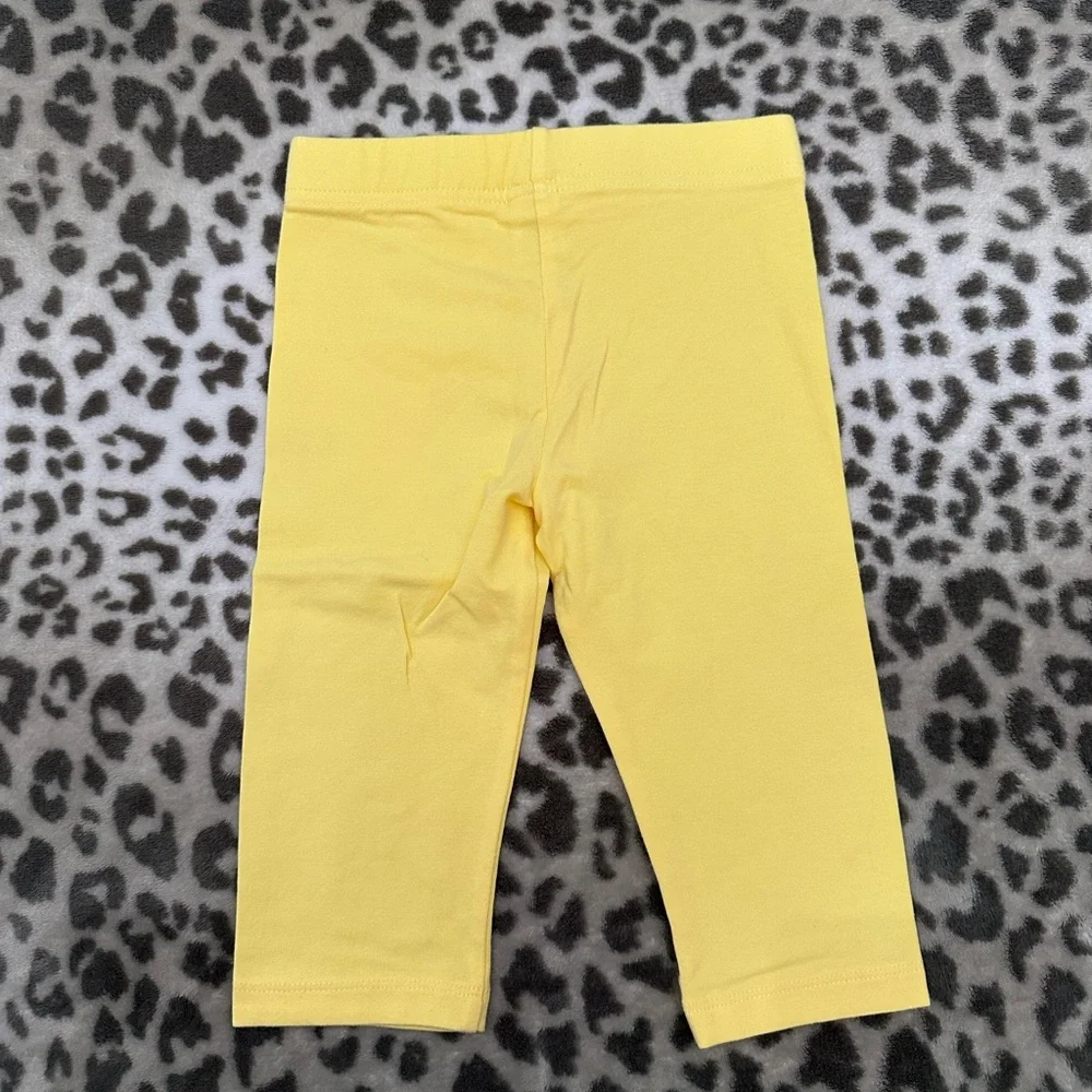 NWOT Carter’s Basic Legging in Yellow Size 3T Toddler Girls